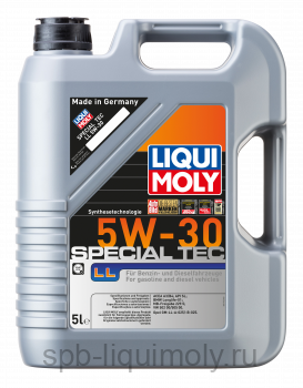 картинка LIQUI MOLY Special Tec LL 5W-30 | НС-синтетическое | Фирменный магазин