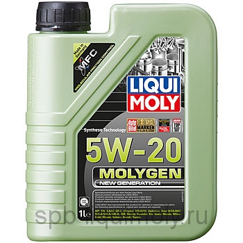 картинка LIQUI MOLY Molygen New Generation 5W-20 | НС-синтетическое | Фирменный магазин